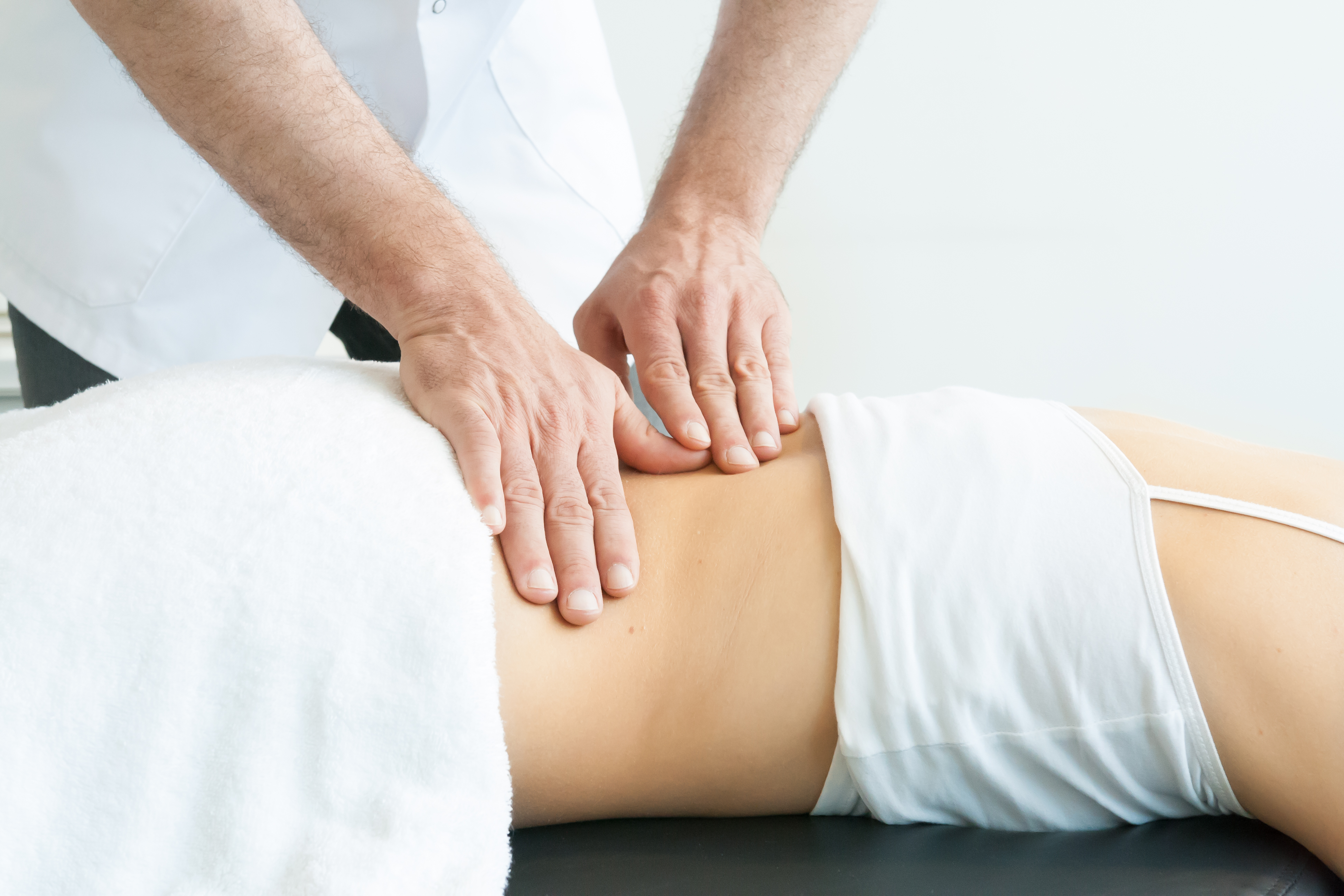 Manieren van behandelen massage